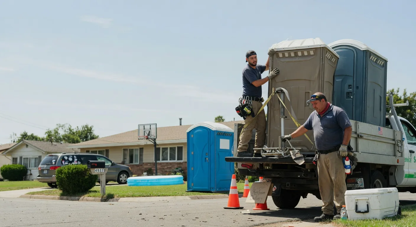 Porta Potty Rental in Aurora, KS near me