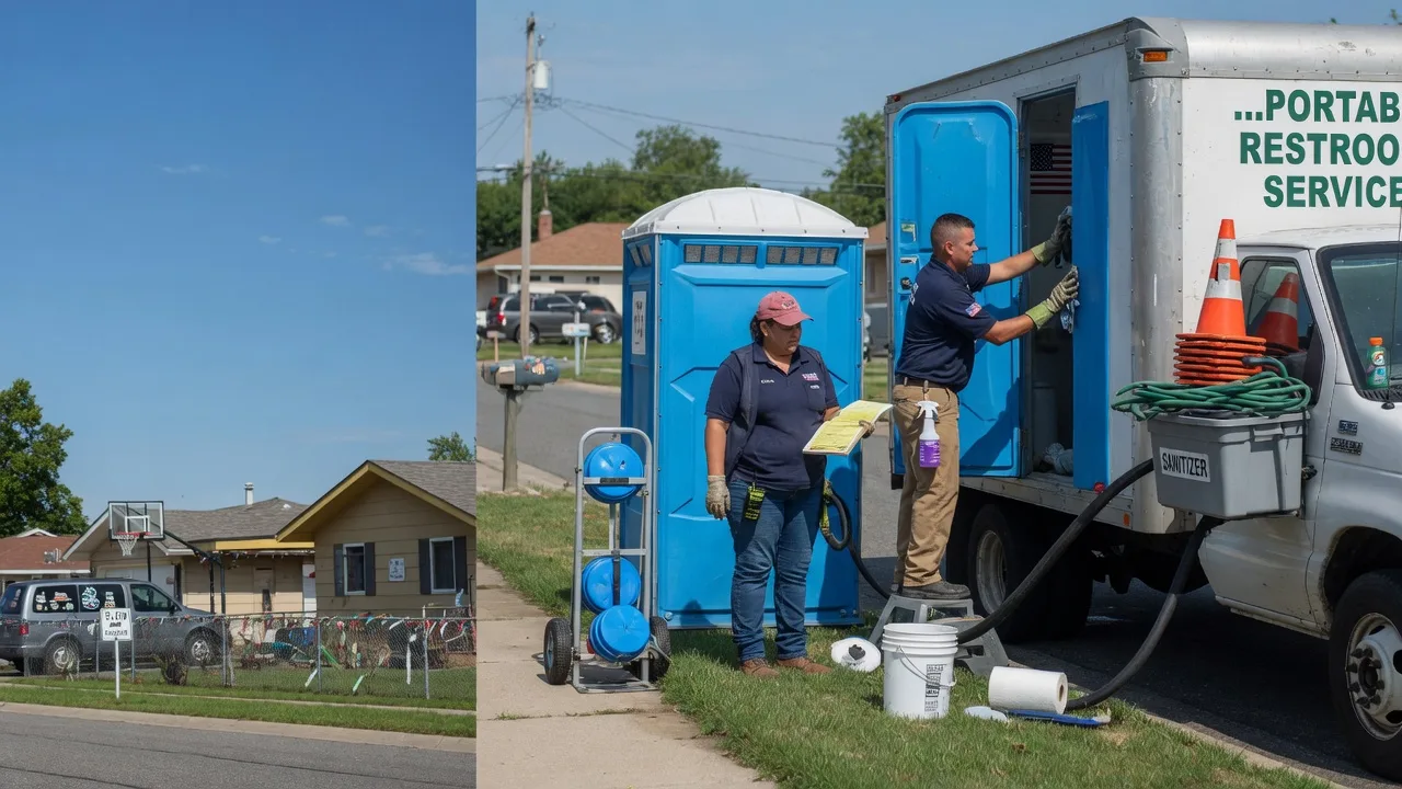 Portable Toilet Rental in Aurora, KS near me